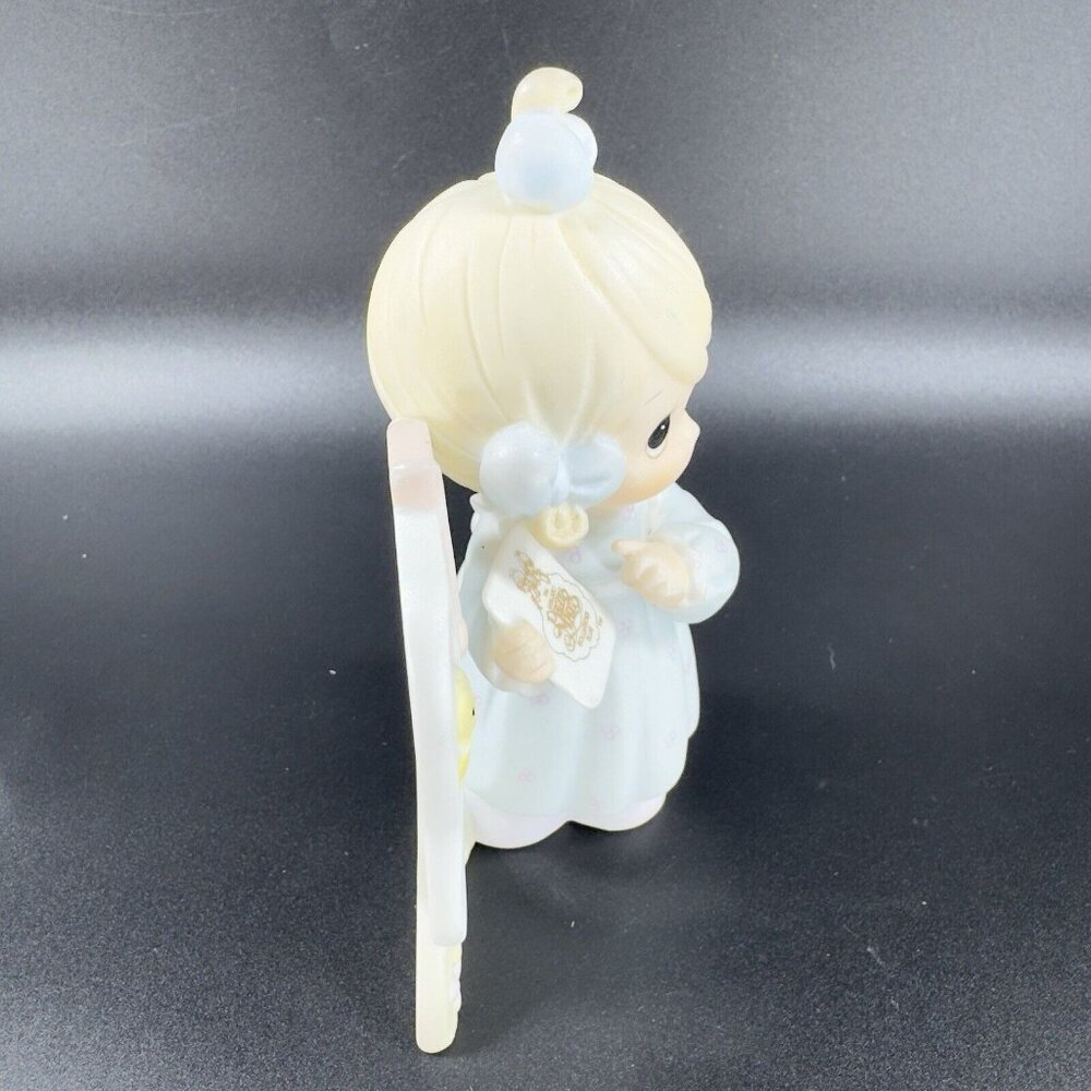 Vintage 1990s Precious Moments Sharing the Good News Together Ceramic Figurine - Picture 8 of 8